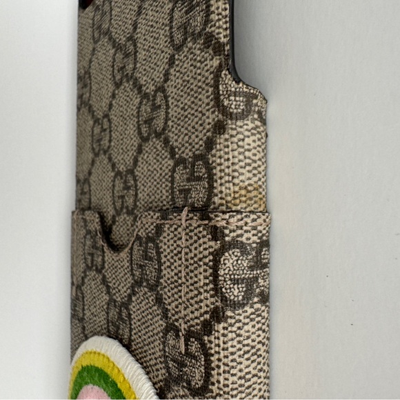 GUCCI GG Supreme Rainbow Patch iPhone 7 Plus and 8 plus Phone Case - Picture 5 of 6